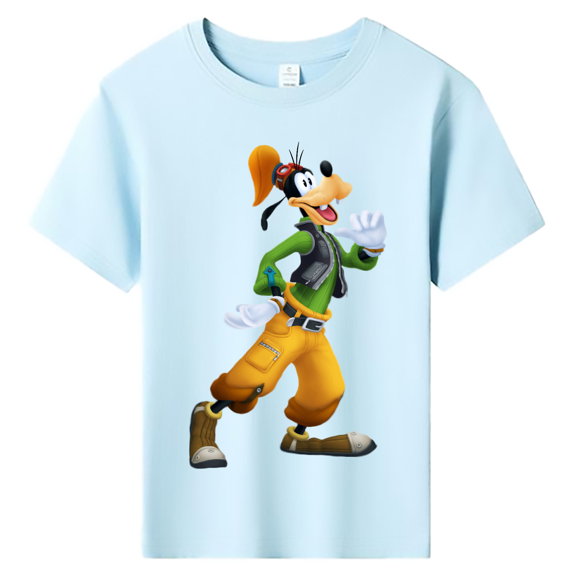 ミッキーマウス Mickey Mouse 綿100％キッズTシャツ（フロントプリント）
